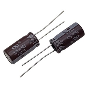 خازن الکترولیت SAMWHA 10x20 330uF-50V