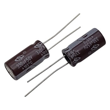 خازن الکترولیت SAMWHA 10x20 330uF-50V
