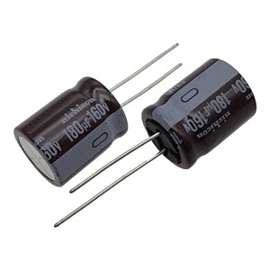 خازن الکترولیت NICHICON 16x20 180uF-160V