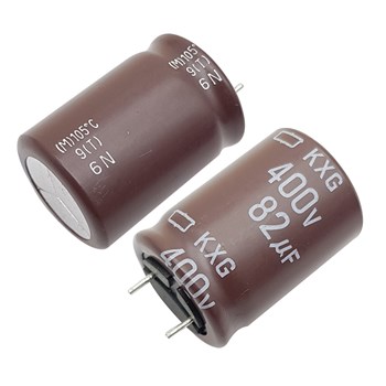 خازن الکترولیت NIPPON 18x26 82uF-400V پایه کوتاه