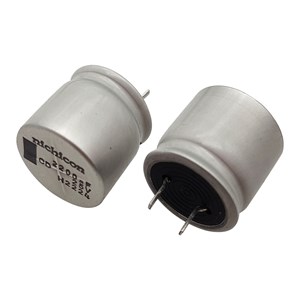خازن الکترولیت NICHICON 16x16.5 2200uF-25V SOLID پایه کوتاه