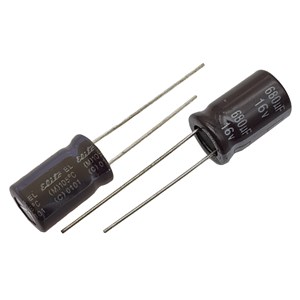 خازن الکترولیت ELITE 10x16 680uF-16V