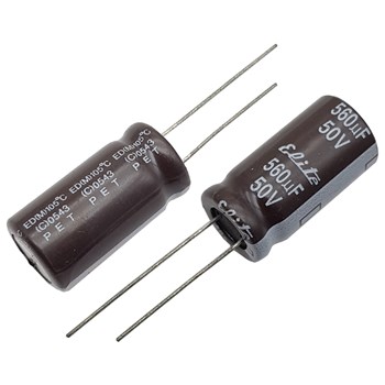 خازن الکترولیت ELITE 13x25 560uF-50V