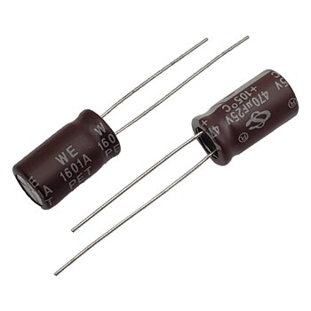 خازن الکترولیت SAMWHA 8x15 470uF-25V