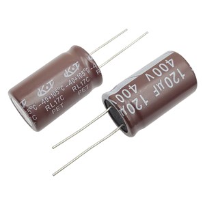 خازن الکترولیت K.T 18x30 120uF-400V