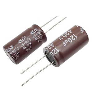 خازن الکترولیت K.T 18x32 120uF-420V