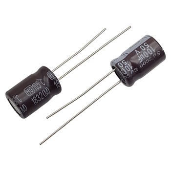 خازن الکترولیت SUSCON 8x12 100uF-50V
