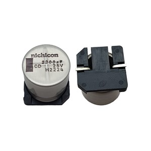 خازن الکترولیت NICHICON 2200uF-25V 16x16.5 SMD