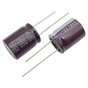 خازن الکترولیت LELON 16x20 22uF-450V