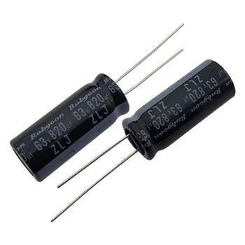 خازن الکترولیت RUBYCON 12.5x30 820uF-63V
