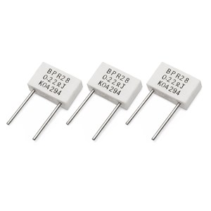 مقاومت آجری ایستاده BPR28 0.22ohm 2W برند KOA ژاپن
