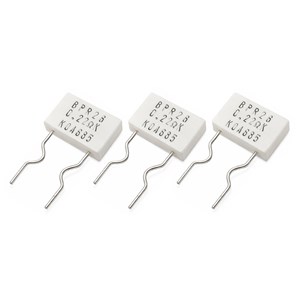 مقاومت آجری ایستاده BPR26 0.22ohm 2W برند KOA ژاپن