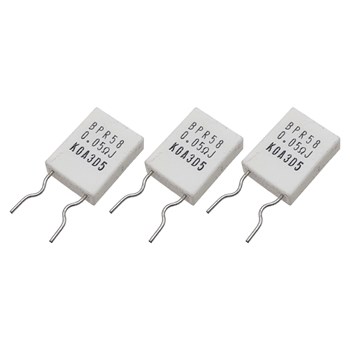 مقاومت آجری ایستاده BPR58 0.05ohm 5W برند KOA ژاپن