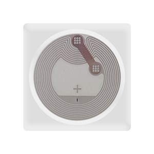 KHz NFC NTAG213 25mm برچسبی گرد RFID TAG 125KHz