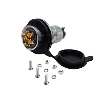 كانكتور فلزی نظامی 6PIN GX25