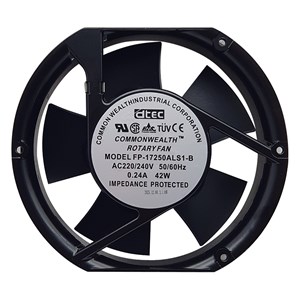 فن بلبرینگی ALUMINUM 15x17x5 220V 17251