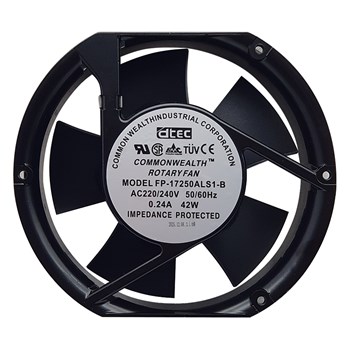فن بلبرینگی ALUMINUM 15x17x5 220V 17251