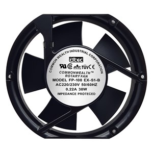 فن بلبرینگی 15x17x5 220V 17251