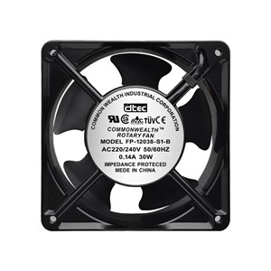 فن بلبرینگی 12x12x3.8 220V 12038