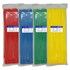بست کمری پلاستیکی رنگی 5x300mm بسته 100 عددی