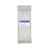 بست کمری پلاستیکی سفید 3x200mm بسته 100 عددی