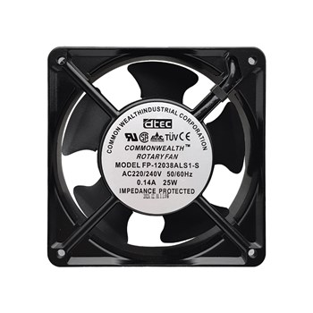 فن بوشی ALUMINUM 12x12x3.8 220V 12038