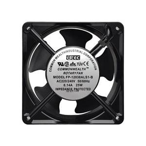 فن بلبرینگی ALUMINUM 12x12x3.8 220V 12038 