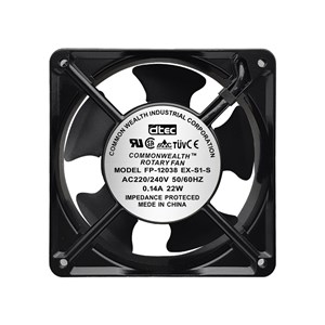 فن بوشی 12x12x3.8 220V 12038