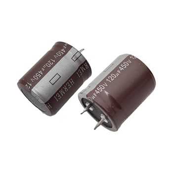 خازن الکترولیت HERMEI 25x30 120uF-450V