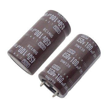 خازن الکترولیت NIPPON 22x40 100uF-450V