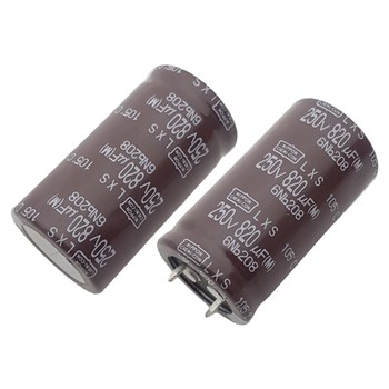 خازن الکترولیت NIPPON 25x46 820uF-250V