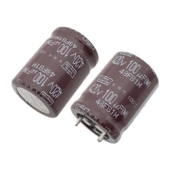 خازن الکترولیت NIPPON 22x30 100uF-420V