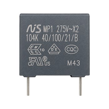 خازن NISSEI P10 104-275VAC MKP پایه کوتاه