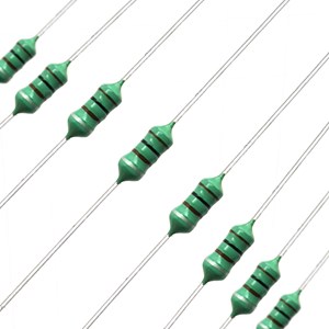 سلف مقاومتی 100uH 1/2W 101K AL0410|فروش عمده