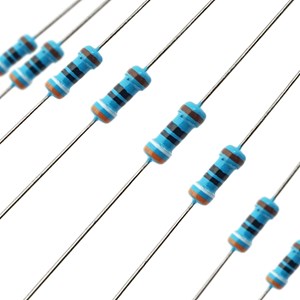 مقاومت 390ohm 1/4W 1% بسته 5000 عددی