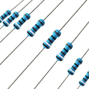 مقاومت 91ohm 1/4W 1% بسته 5000 عددی