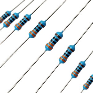 مقاومت 330ohm 1/4W 1% بسته 100 عددی