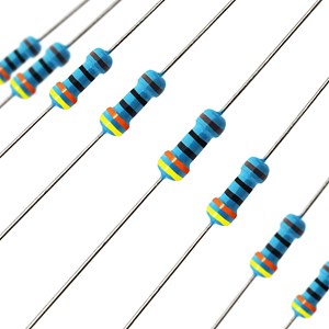 مقاومت 430ohm 1/4W 1% بسته 100 عددی