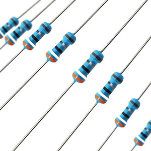 مقاومت 3.9ohm 1/4W 1% بسته 100 عددی
