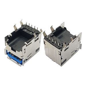 USB 3.0 Female R/A Type A 9PIN