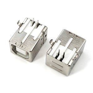 USB Female R/A Type B 2x02 