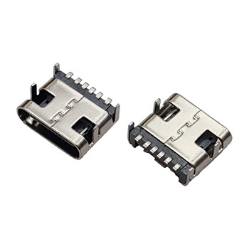 USB Female R/A TYPE-C SMD